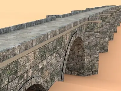 JUSTINIANUS BRIDGE 3D model