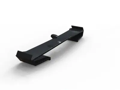 Sport spoiler tuning garage auto 3D model