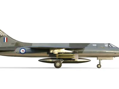 Commonwealth CA-23 Fighter 3D model