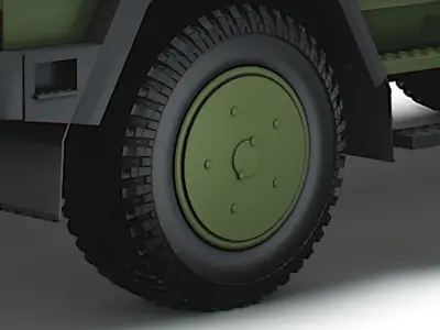 Kozak 2M1 2022 wheel 3D model