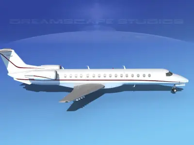 Embraer ERJ-140 Corporate 1 3D model