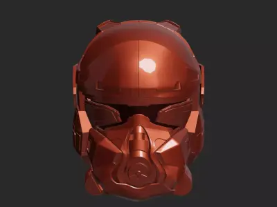 TItanFall Geist Helmet 3D print model