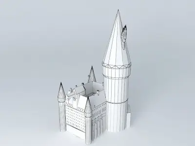 Higest tower Free 3D model