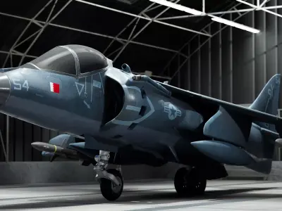 AV-8B Harrier ii plus 3D model