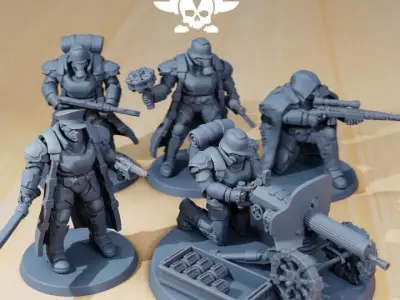 GrimGuard - Delta Squad 3D print model