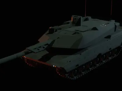 Tiger 3A 3D model