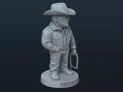 Rip Wheeler Chibi  3D print model