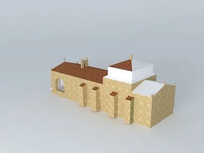 Hermitage of the Holy Christ of the Calvary Free 3D model