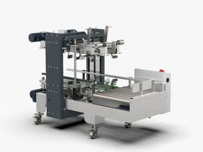 Automatic Four Corner Sealing Machine 3D model