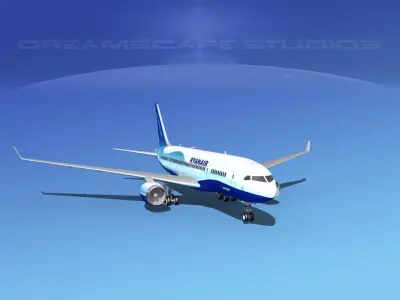 Boeing 787-8 Ryanair 3D model