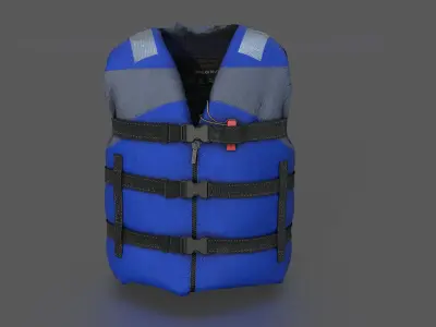 LIFEJACKET life jacket 3D model