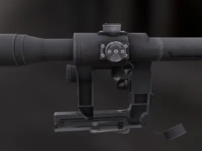 POSP 4x24 Low-poly 3D model