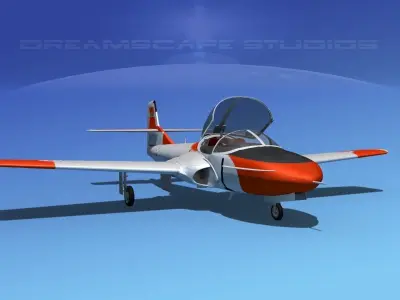 Cessna T-37 Tweetybird V08 Portugal 3D model