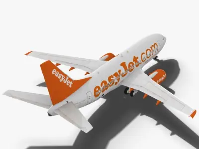 easyJet Boeing 737-700 3D model