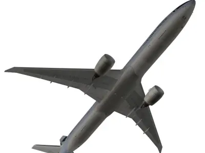 Boeing 777-300ER Cathay Pacific 3D model