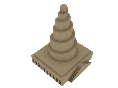 Moulouya Samarra of iraq 3D model