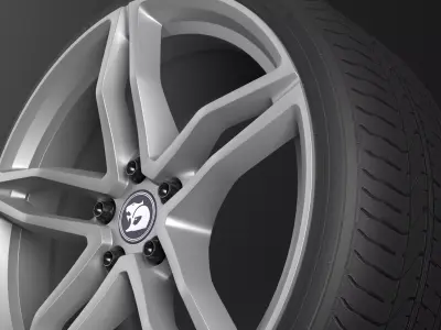 Rimfire VF R8 LSA Low-poly 3D model