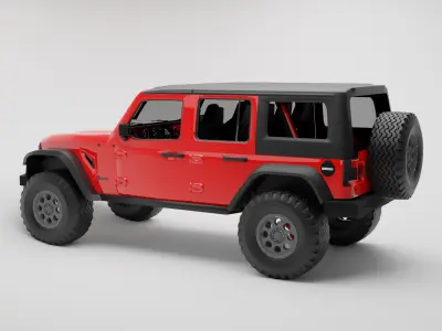 Jeep Wrangler Rubicon JL 3D model