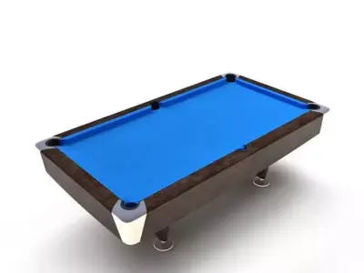 Games Billiard Table 3D model