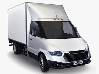 Generic Box Truck M 4 3D model