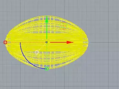 Sviluppo anello con suprfice Free 3D model