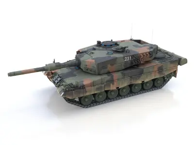 Panzer 87 - Swiss Army 3D model