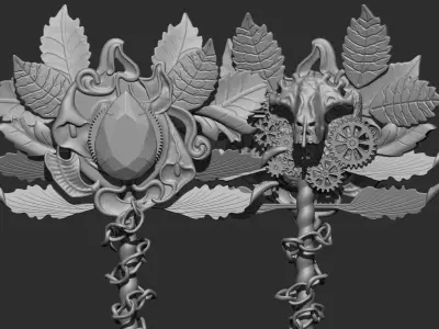 autum key 3D print model purchase