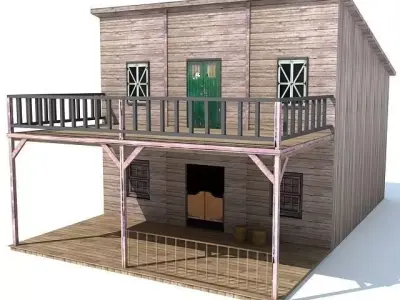 Western House 2 3D model