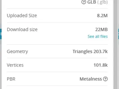 Airship by Tripo Free 3D model