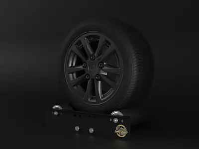 Holden vy series 2 acclaim Rims Low-poly 3D model
