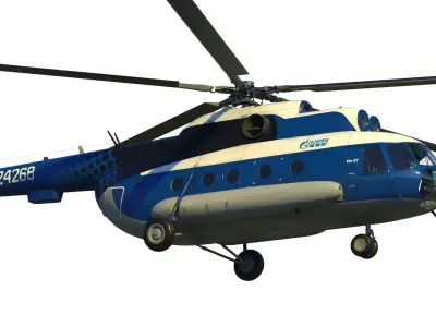 Mi-8 Hip 3D model