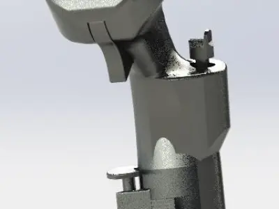 Eurofighter Typhoon Flight Simulation Stick Model 3D print model