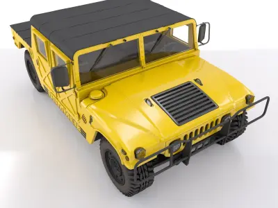 Hummer H1 Humvee 3D model