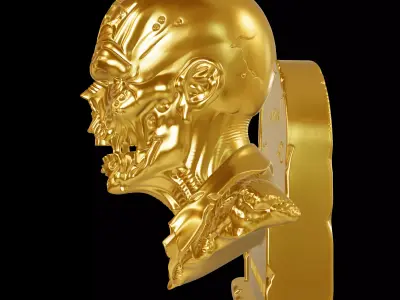 Decaying Zombie Sculpture 3D print model purchase