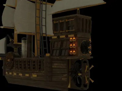 Flying Boat 3D model