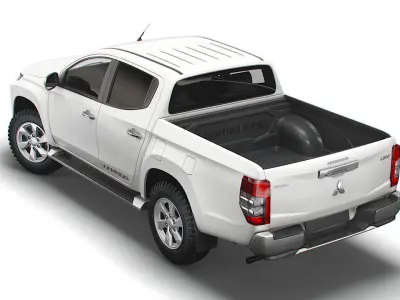 Mitsubishi L200 UK-spec Warior 2021 3D model