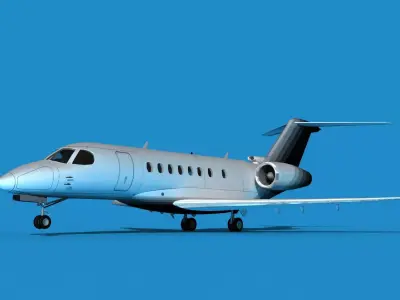 Cessna Citation C700 Longitude V12 3D model