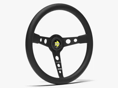 Momo Prototipo Steering Wheel 3D model