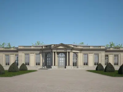 Classical Building IV 3D model