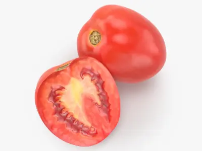 Roma Tomatoes 3D model