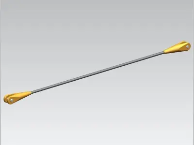 TOWER CRANE -Cable conector- Free 3D model