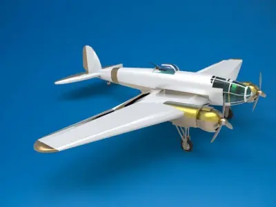 Heinkel He 111 3D model