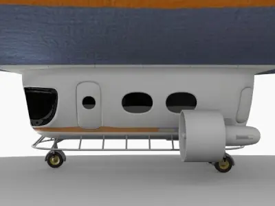 Airship 3D model