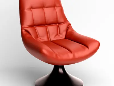 leather chair Free 3D model buy