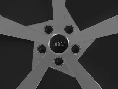 Audi R8 e tron 2013 rim 3D model