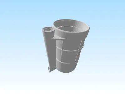 POB saw 3D print model