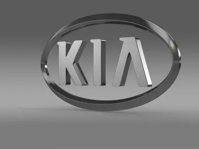 KIA Logo 3D model