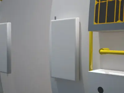 The Axiom hub modules AxH1 and AxH2 3D model