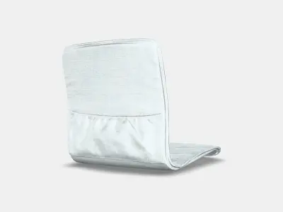 LAKTARE Chair cover Low-poly 3D model