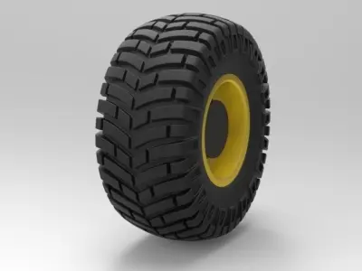 Offroad wheel 10 3D model
